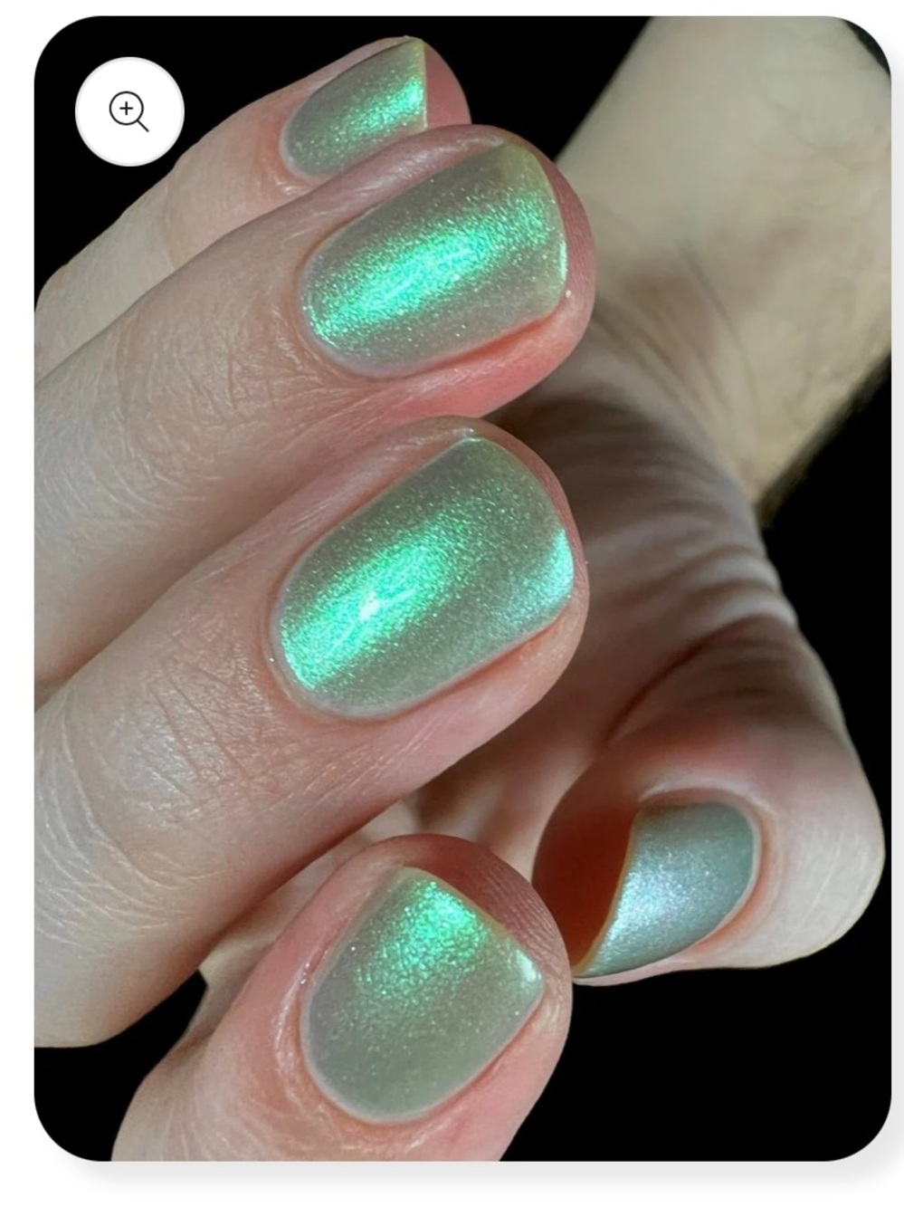 Cracked Polish Limited Edition PPU Shade “Mutk Murk” Shimmery Green Nail Polish - Picture 6 of 9